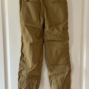 Boys Fleece Lined Tan Pants